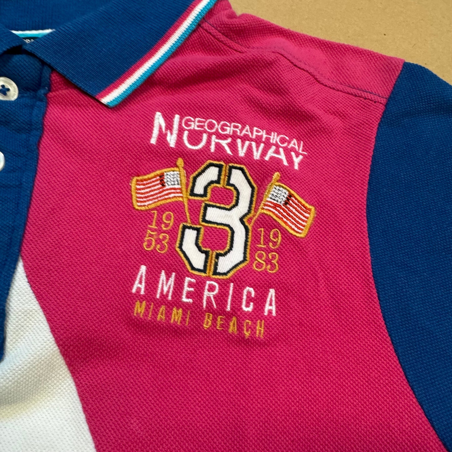 Miami Beach Polo Club "America" polo shirt