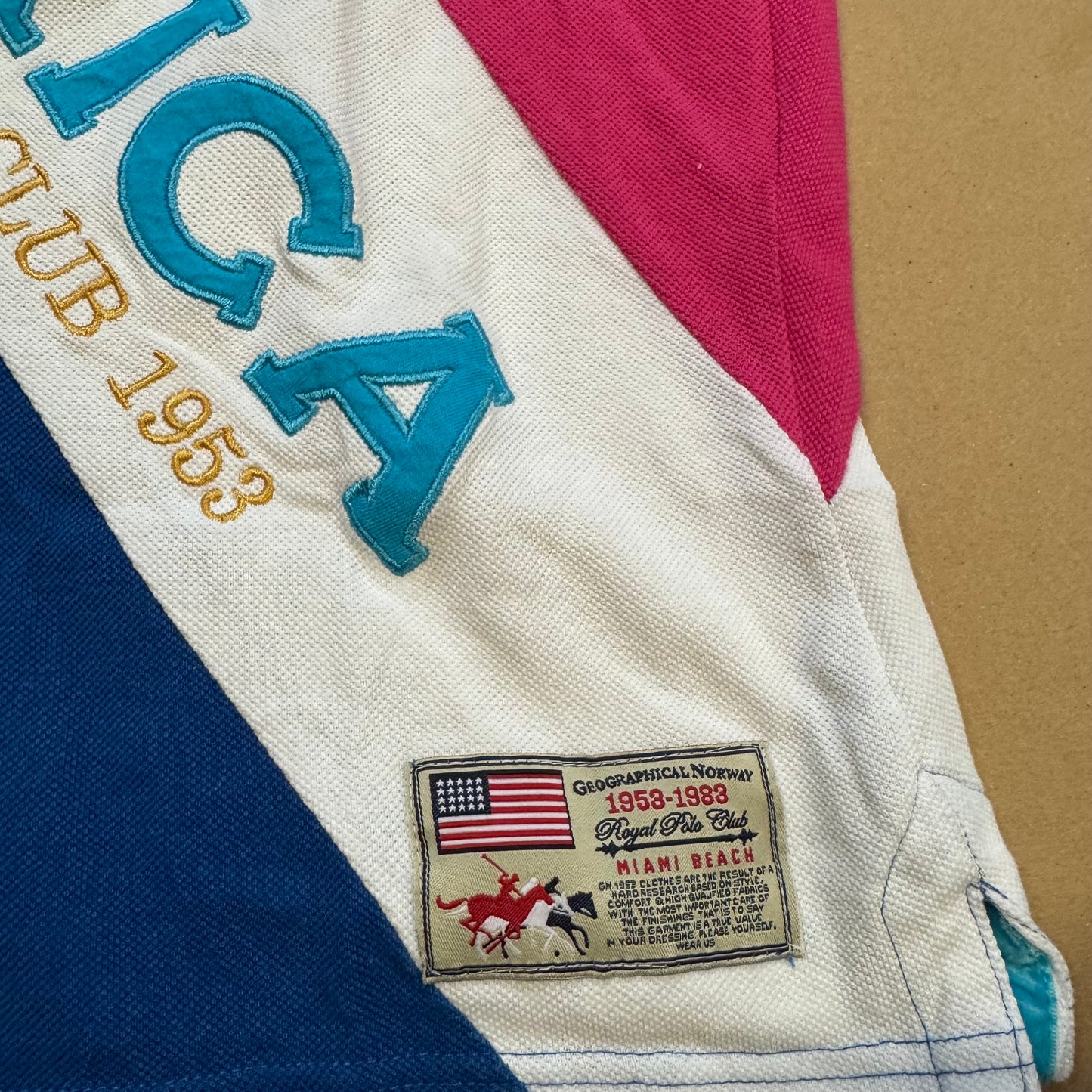 Miami Beach Polo Club "America" polo shirt