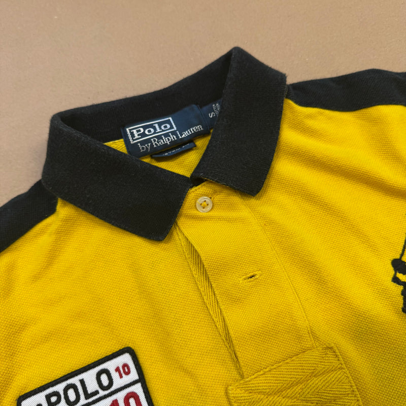 Detailansicht: Sourced limited accessories and clothes Polo Ralph Lauren Germany 10 vintage polo shirt – Logo, Nähte oder Material