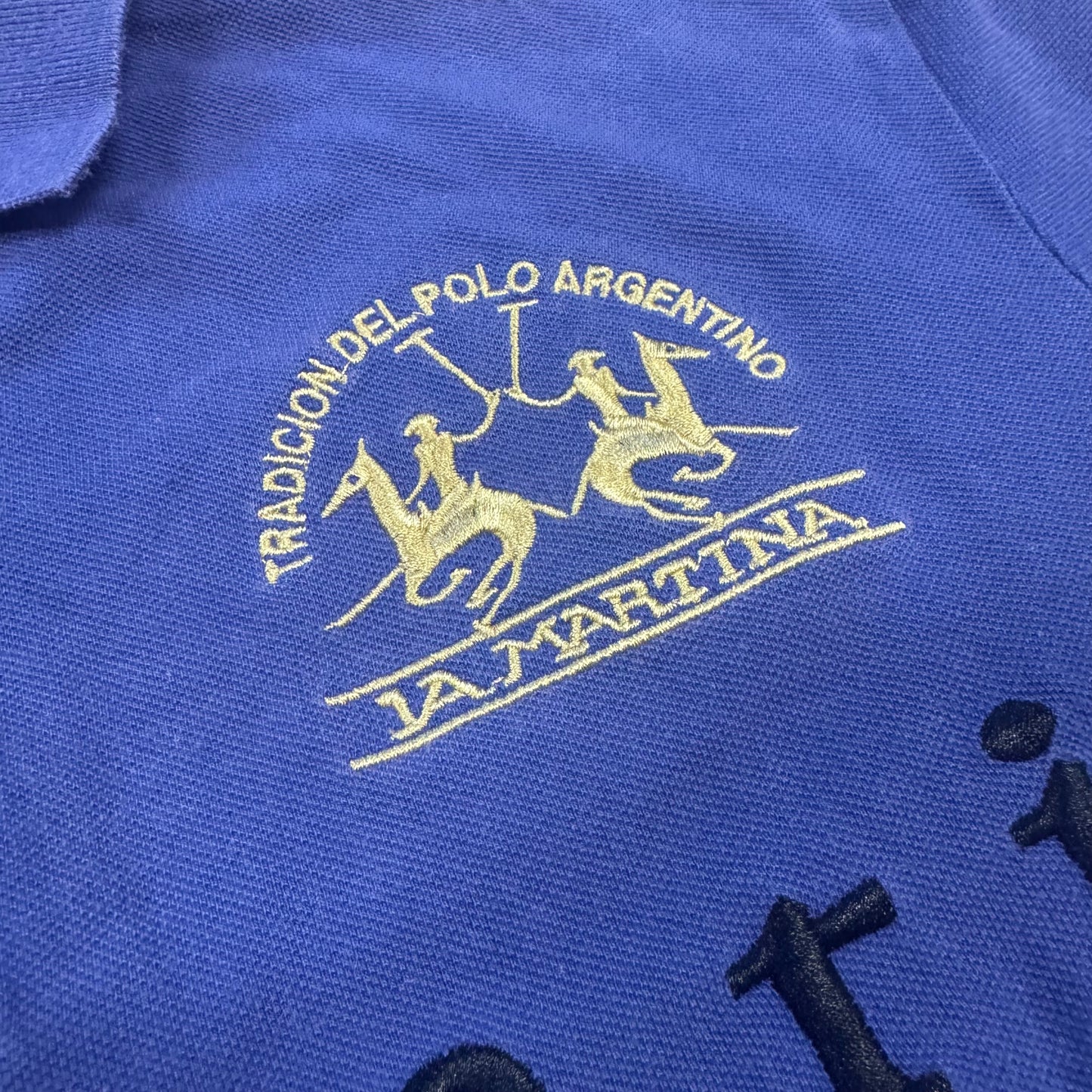 La Martina Ferrari 2011 purple polo shirt
