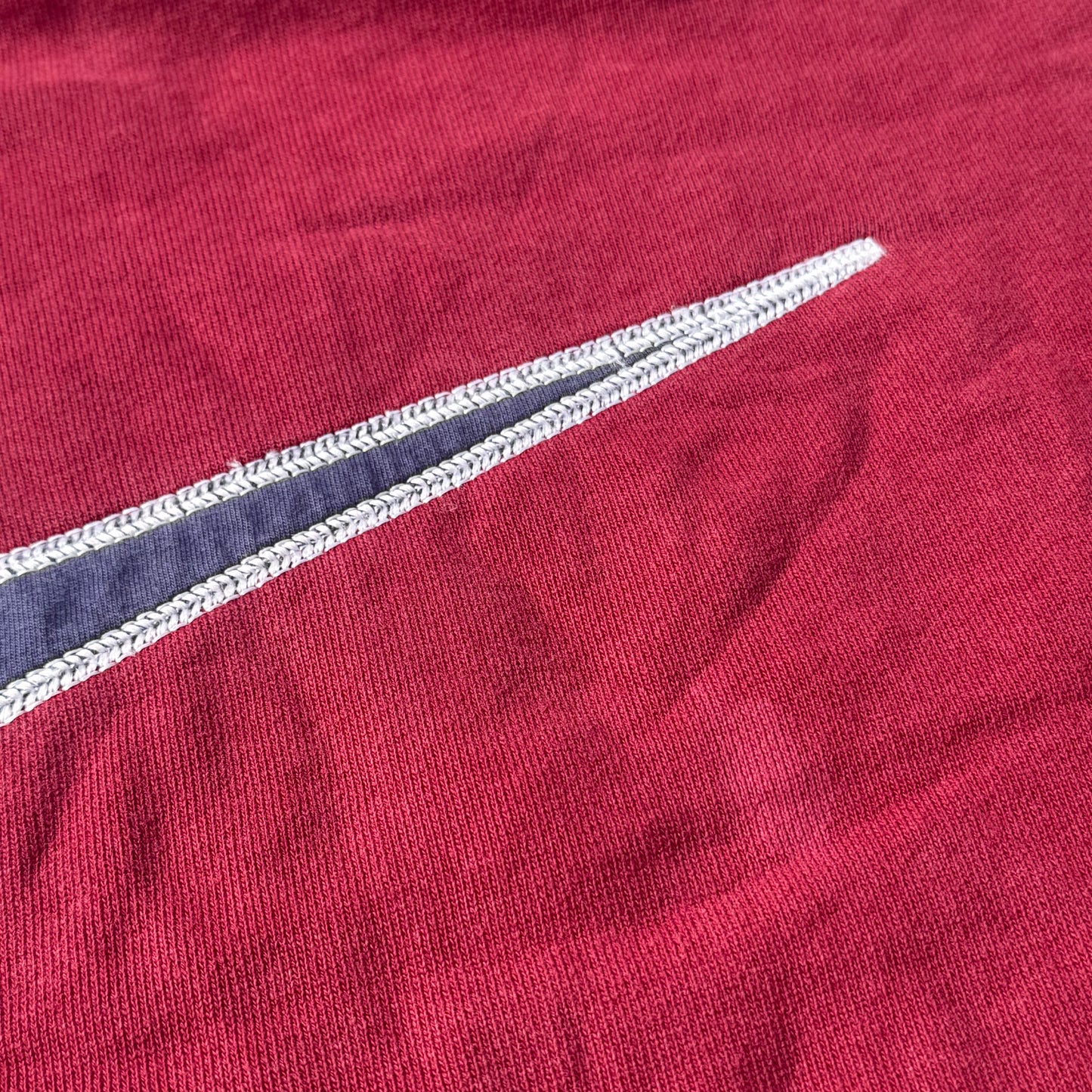 Nike vintage 90s red swoosh sweatshirt