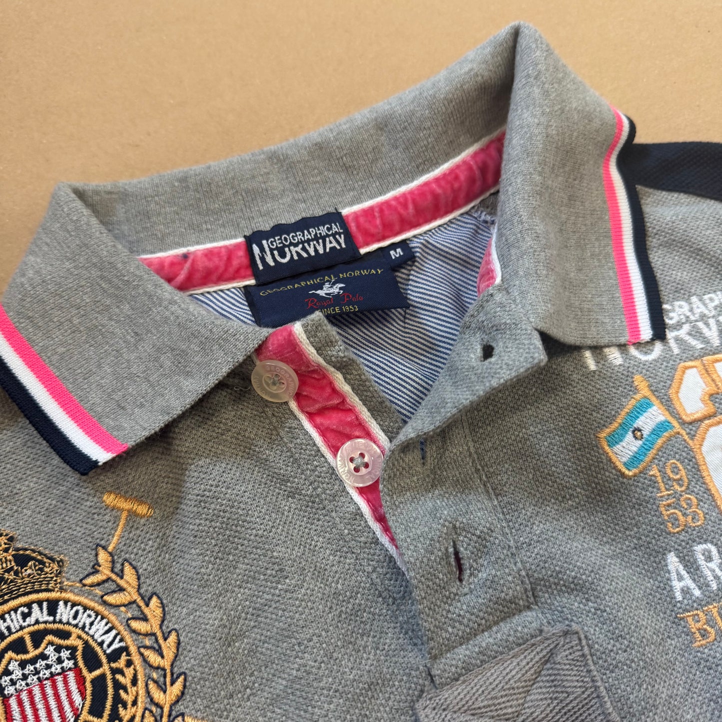 Vintage Buenos Aires Argentina poloshirt