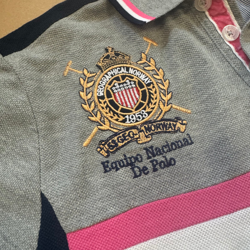 Detailansicht: Sourced limited accessories and clothes Vintage Buenos Aires Argentina poloshirt – Logo, Nähte oder Material