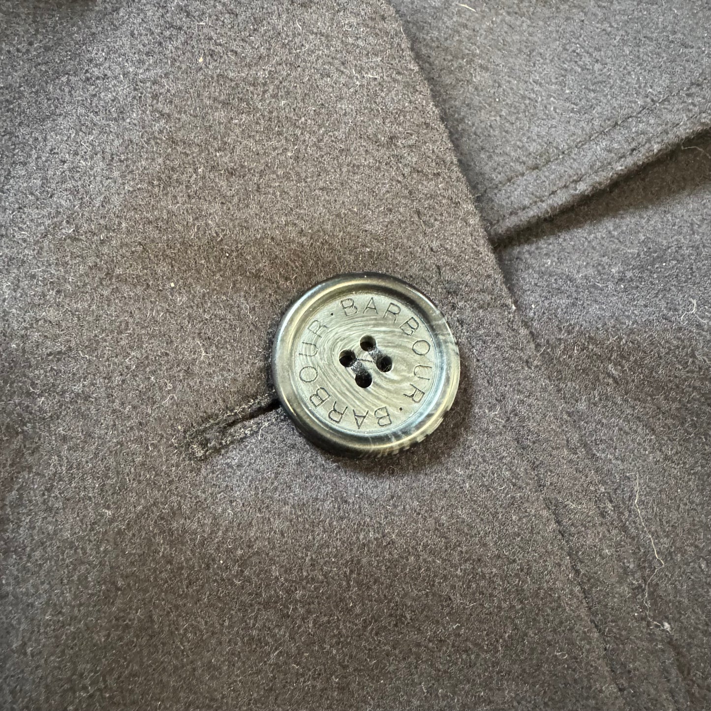 Barbour trench coat