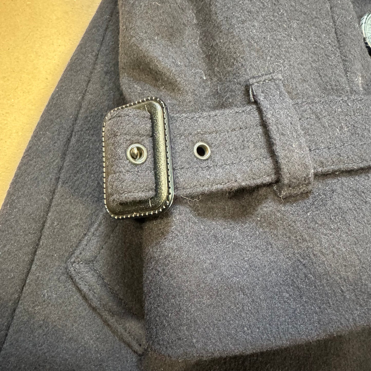 Barbour trench coat
