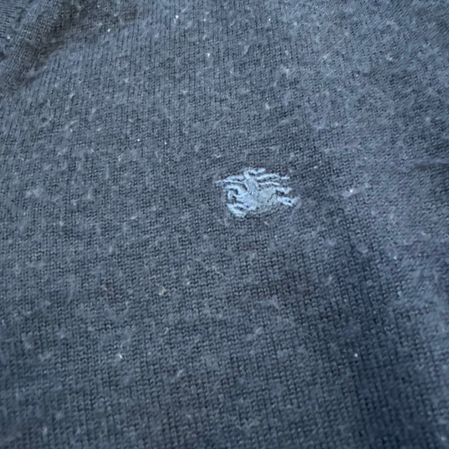 Burberry London v-neck knitted sweatshirt