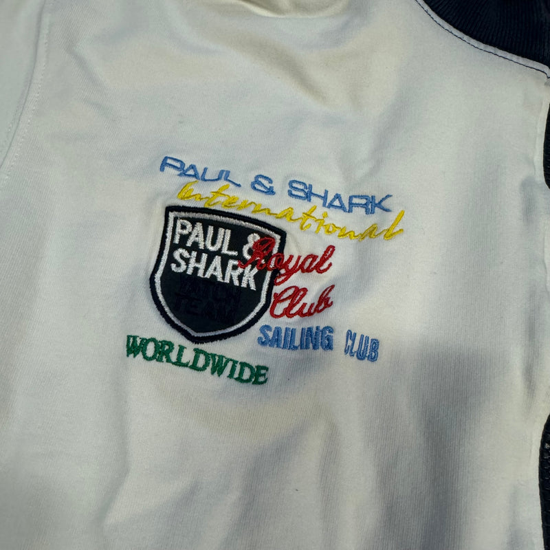 Detailansicht: Sourced limited accessories and clothes Paul & shark zipup – Logo, Nähte oder Material