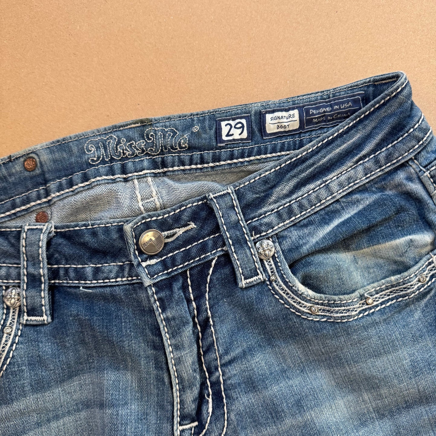 Miss Me Y2K vintage wide leg jeans