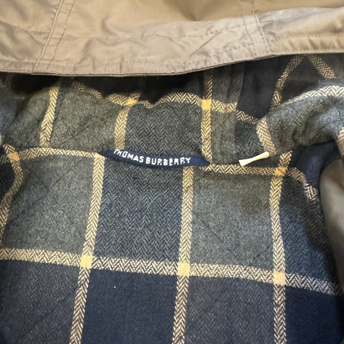 Thomas Burberry classic long rainjacket