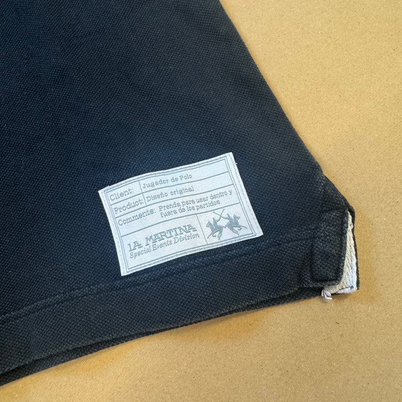 Detailansicht: Sourced limited accessories and clothes La Martina Ascona Switzerland poloshirt – Logo, Nähte oder Material