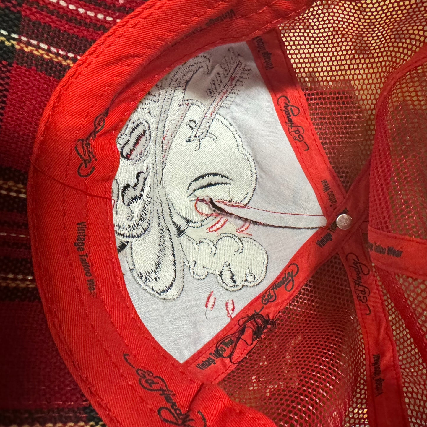 Red Ed Hardy cap