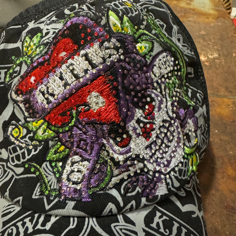 Detailansicht: Sourced limited accessories and clothes Ed Hardy cap – Logo, Nähte oder Material