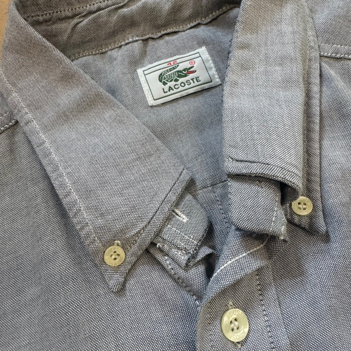 Lacoste vintage chemise
