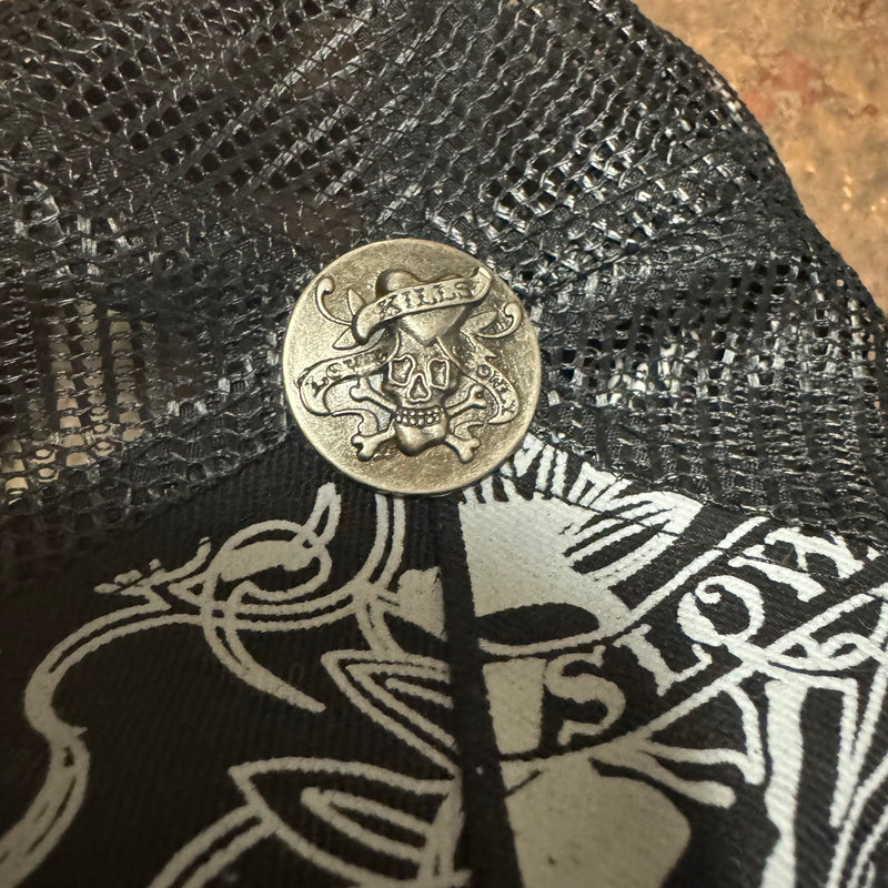 Detailansicht: Sourced limited accessories and clothes Ed Hardy cap – Logo, Nähte oder Material