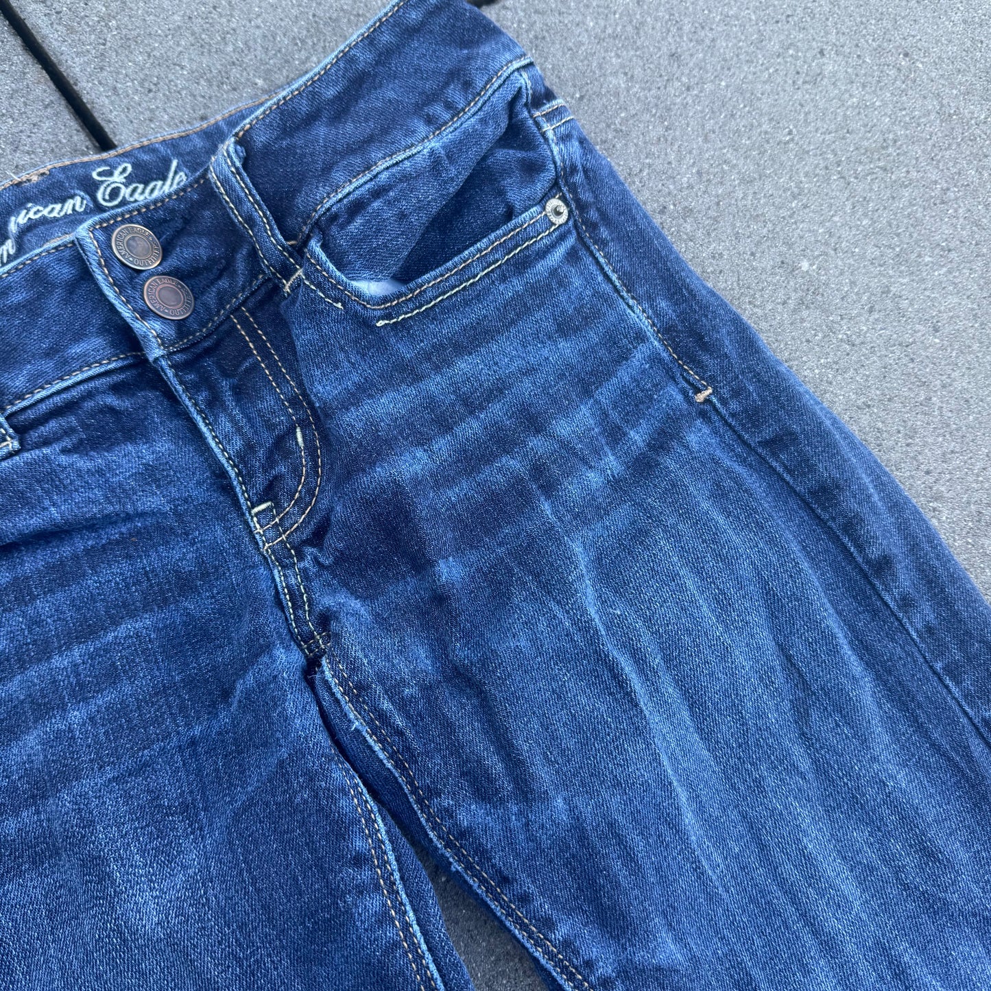 American Eagle denim Y2K bootcut jeans