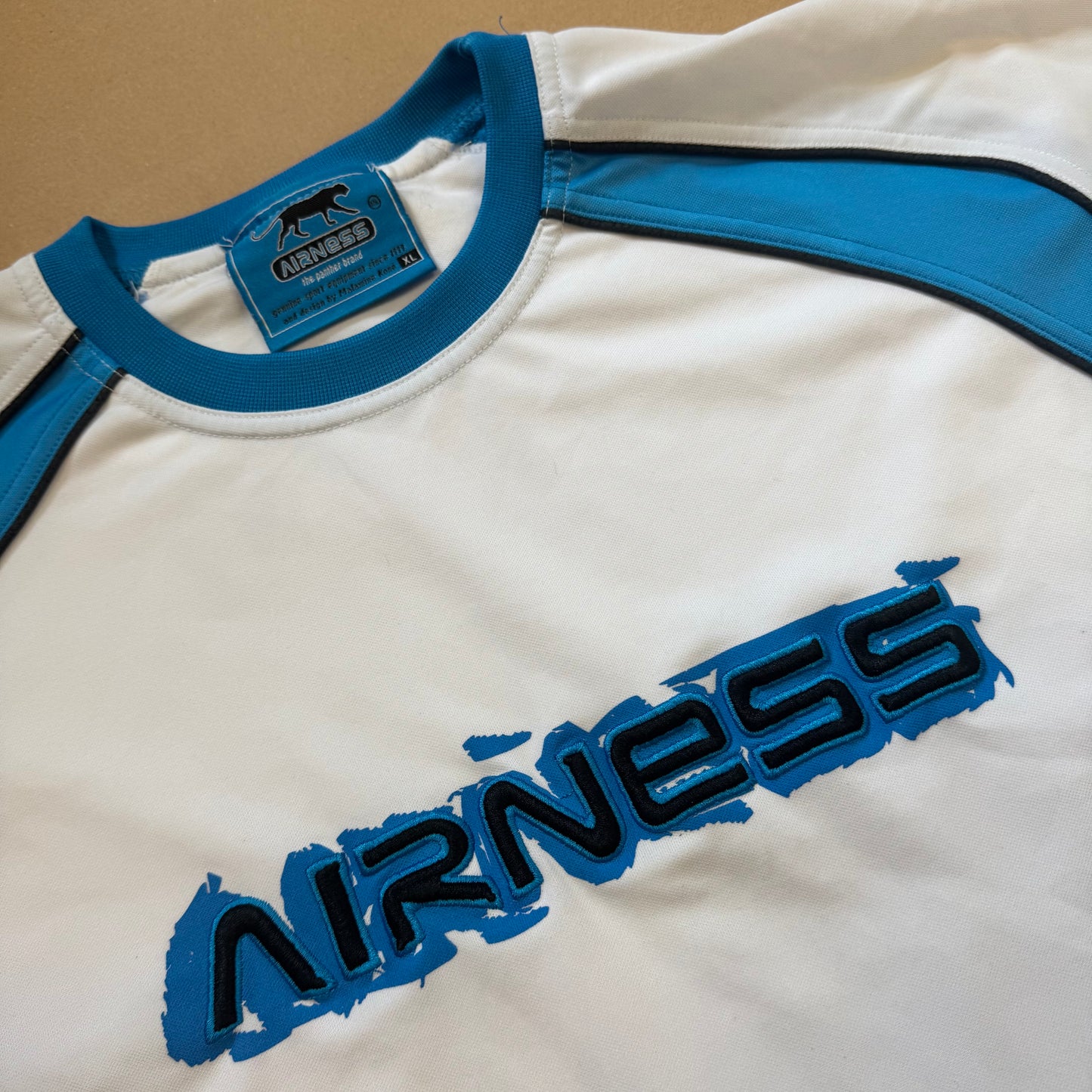 Airness football white streetwear t-shirt