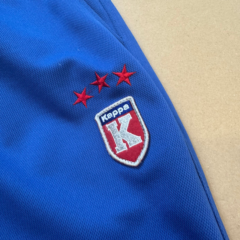 Detailansicht: Sourced limited accessories and clothes Vintage Kappa wide leg trackpants – Logo, Nähte oder Material