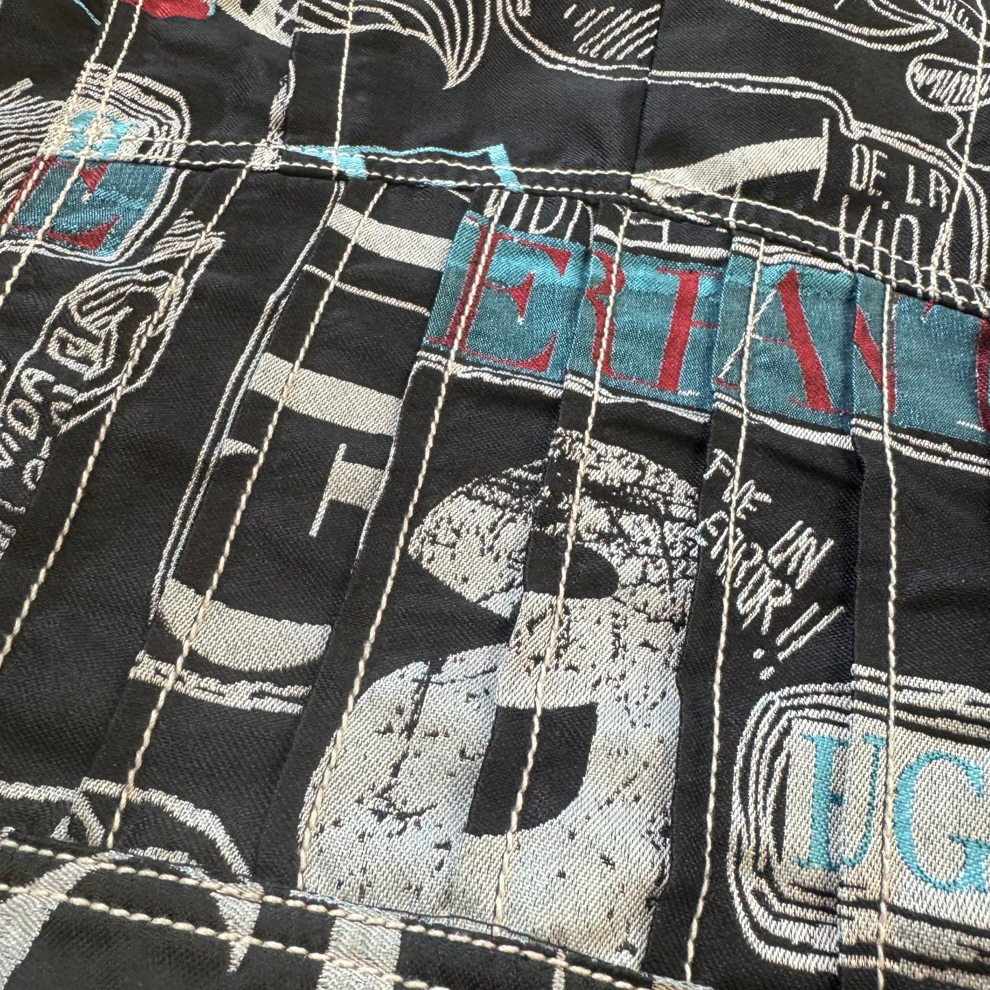 "Vida Real" Desigual embroidered jacket