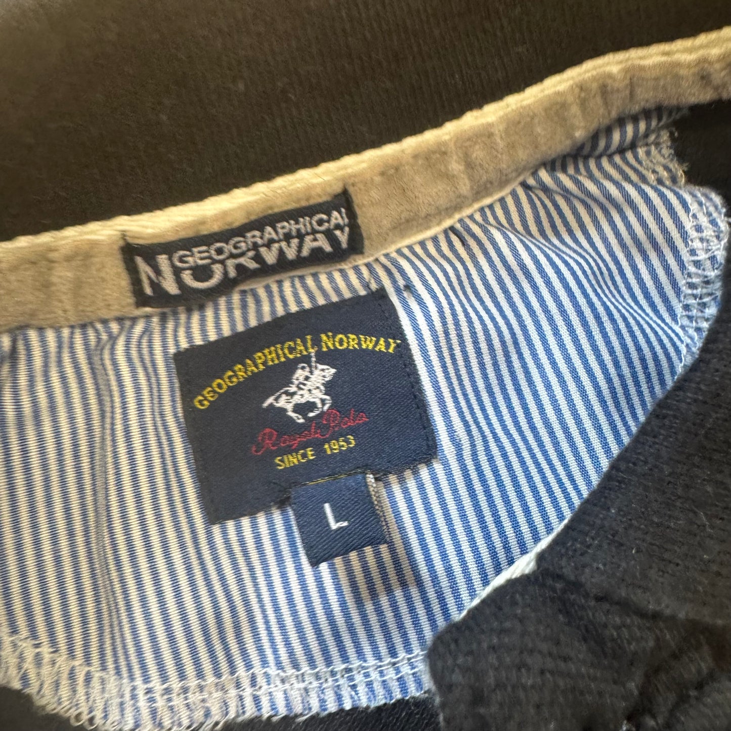 Vintage Italia Milano embroidered polo