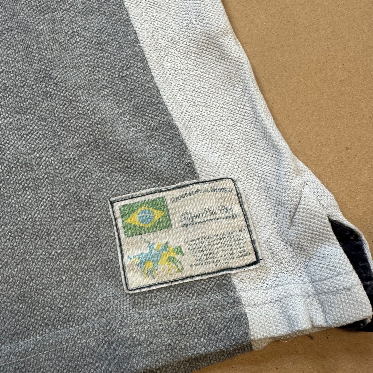 Vintage Brazil Royal Polo Team shirt