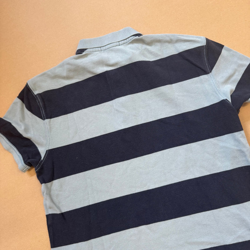 Detailansicht: Sourced limited accessories and clothes Polo Ralph Lauren Jeans Co. striped vintage polo – Logo, Nähte oder Material