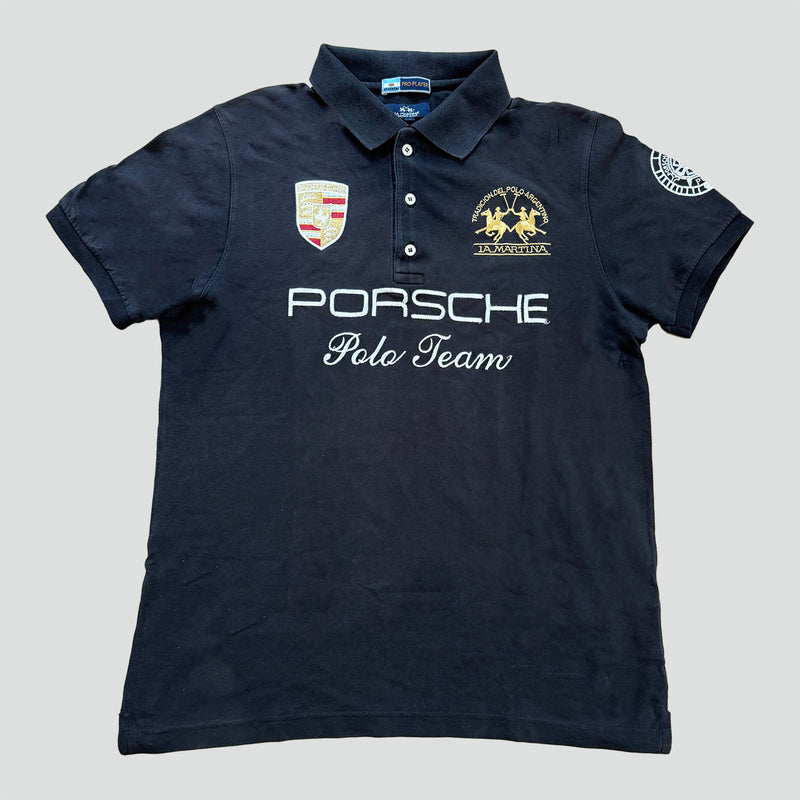 Sourced limited accessories and clothes La Martina Porsche poloshirt – Secondhand Streetwear