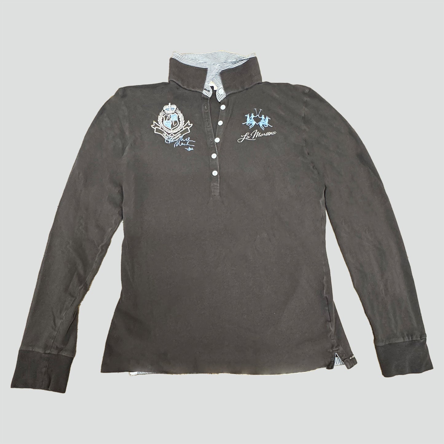 La Martina long-sleeve polo
