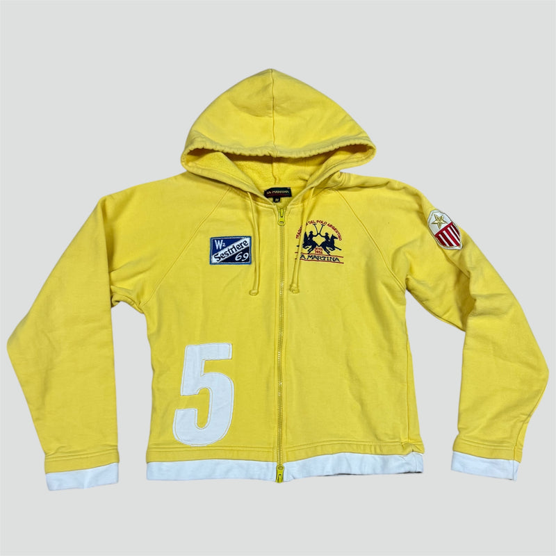 Sourced limited accessories and clothes La Martina women's zip-up hoodie – Secondhand Streetwear