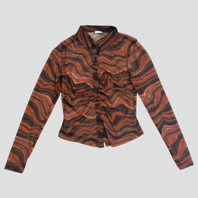 Sourced limited accessories and clothes Vintage Y2K see-through chemise – Secondhand Streetwear