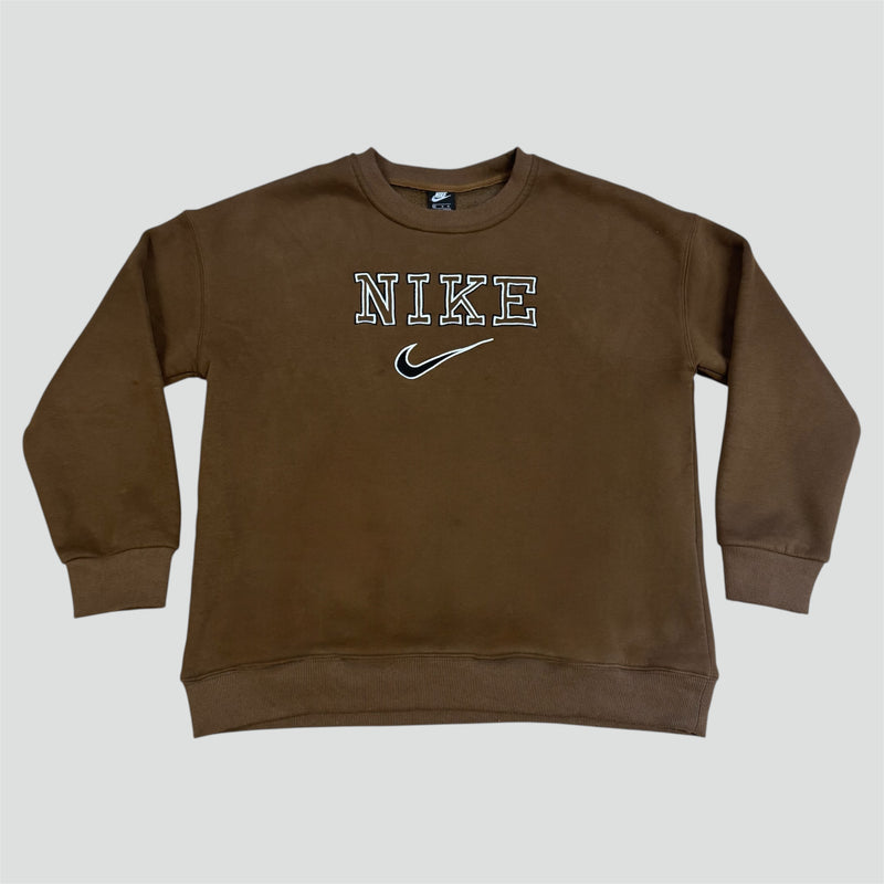 Sourced limited accessories and clothes Vintage brown Nike sweatshirt – Secondhand Streetwear