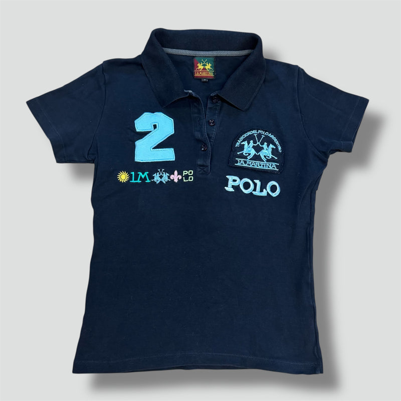 Sourced limited accessories and clothes La Martina Argentina stitched summer polo – Secondhand Streetwear