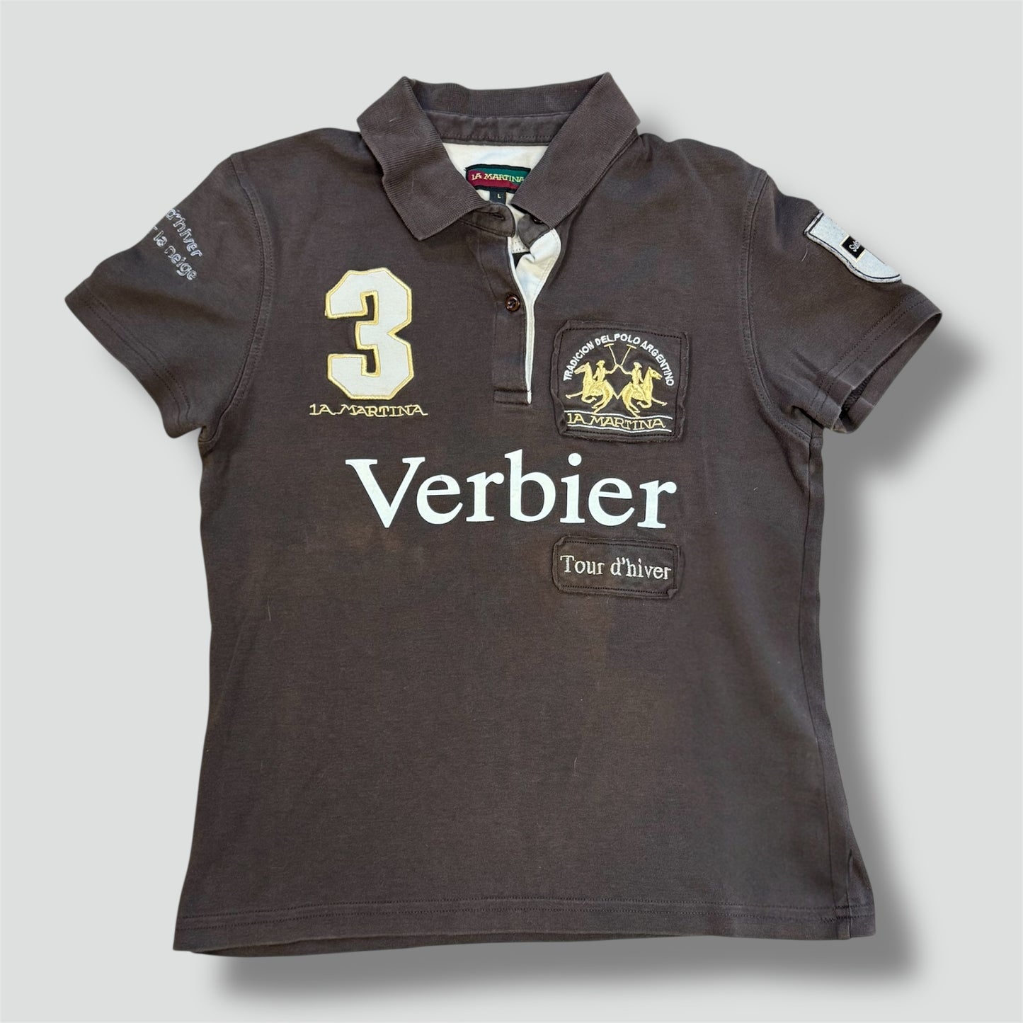 La Martina Verbier Swiss polo from the Tour d'Hiver Switzerland