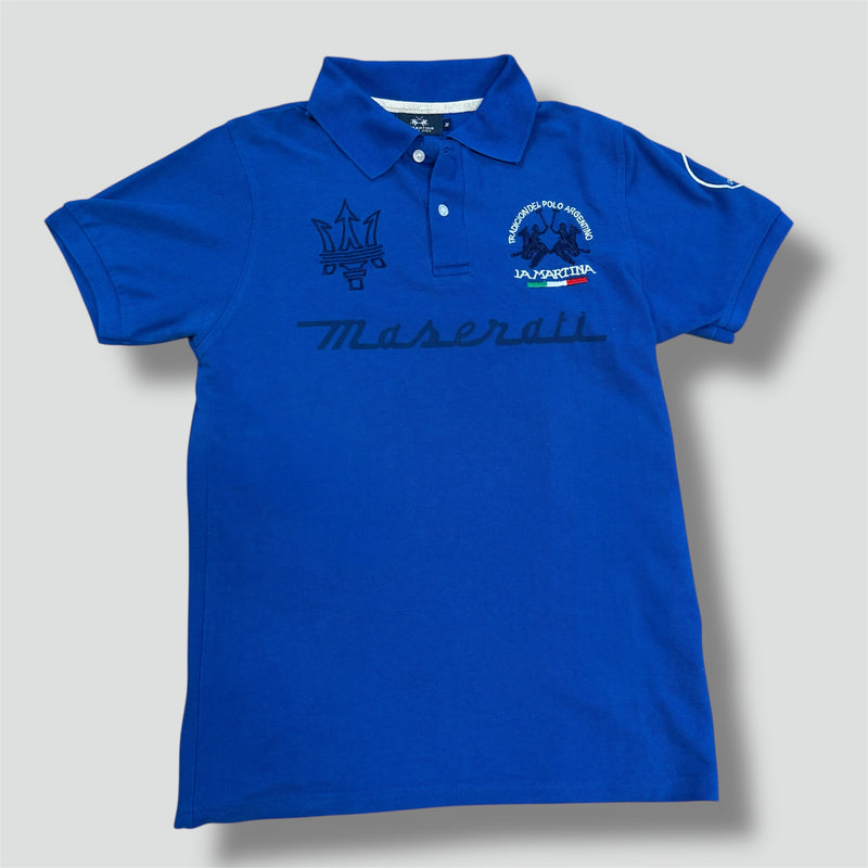 Sourced limited accessories and clothes La Martina Italia Maserati vintage polo – Secondhand Streetwear
