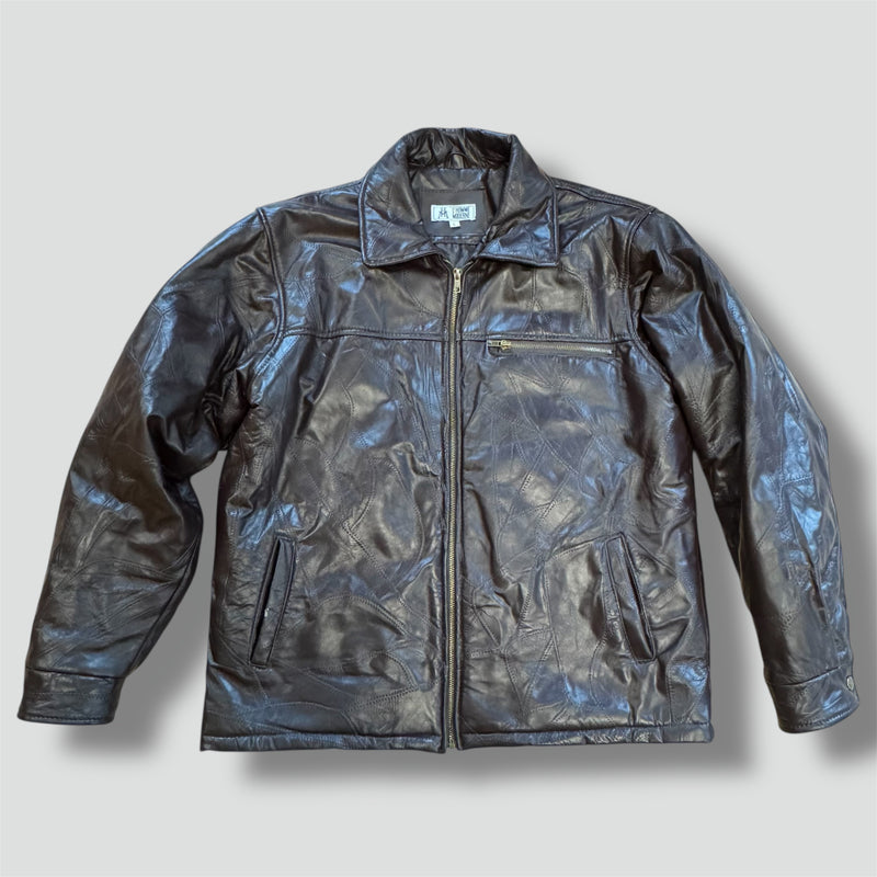 Sourced limited accessories and clothes Vintage leather jacket from L'Homme Moderne – Secondhand Streetwear