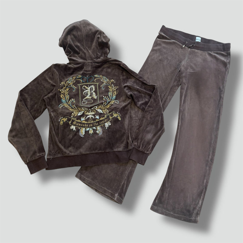 Sourced limited accessories and clothes Rivaldi retro rhinestones track set – Secondhand Streetwear