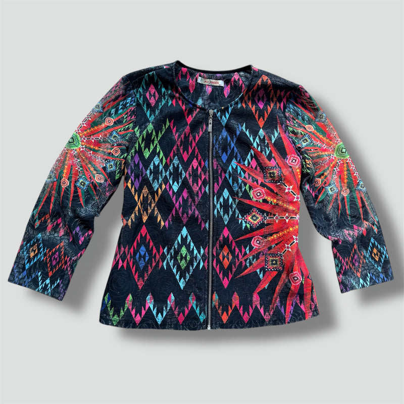 Sourced limited accessories and clothes 101 Idées vintage stitched designer zip-up – Secondhand Streetwear
