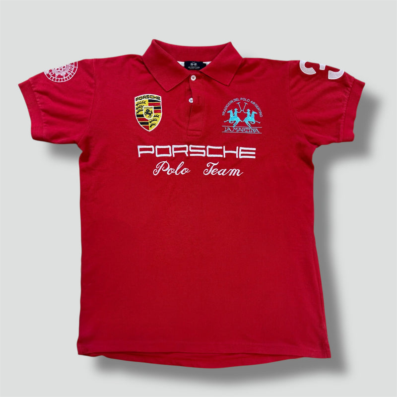 Sourced limited accessories and clothes La Martina Porsche 2015 streetwear poloshirt – Secondhand Streetwear