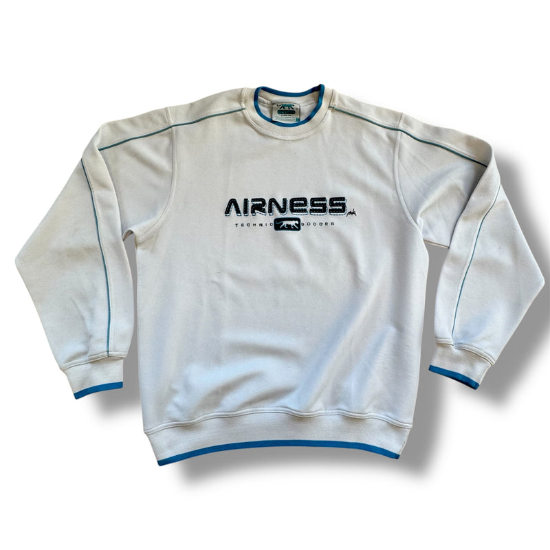 Sourced limited accessories and clothes Airness streetwear style white sweatshirt – Secondhand Streetwear