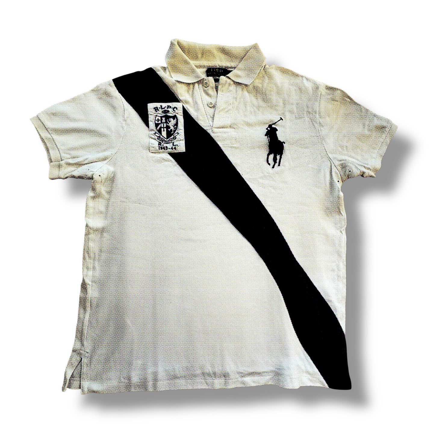 Polo Ralph Lauren white rugby poloshirt