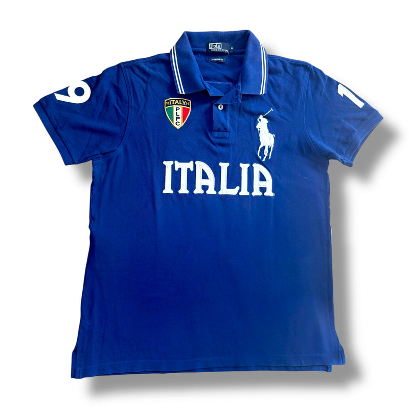 Sourced limited accessories and clothes Polo Ralph Lauren Italia vintage poloshirt – Secondhand Streetwear