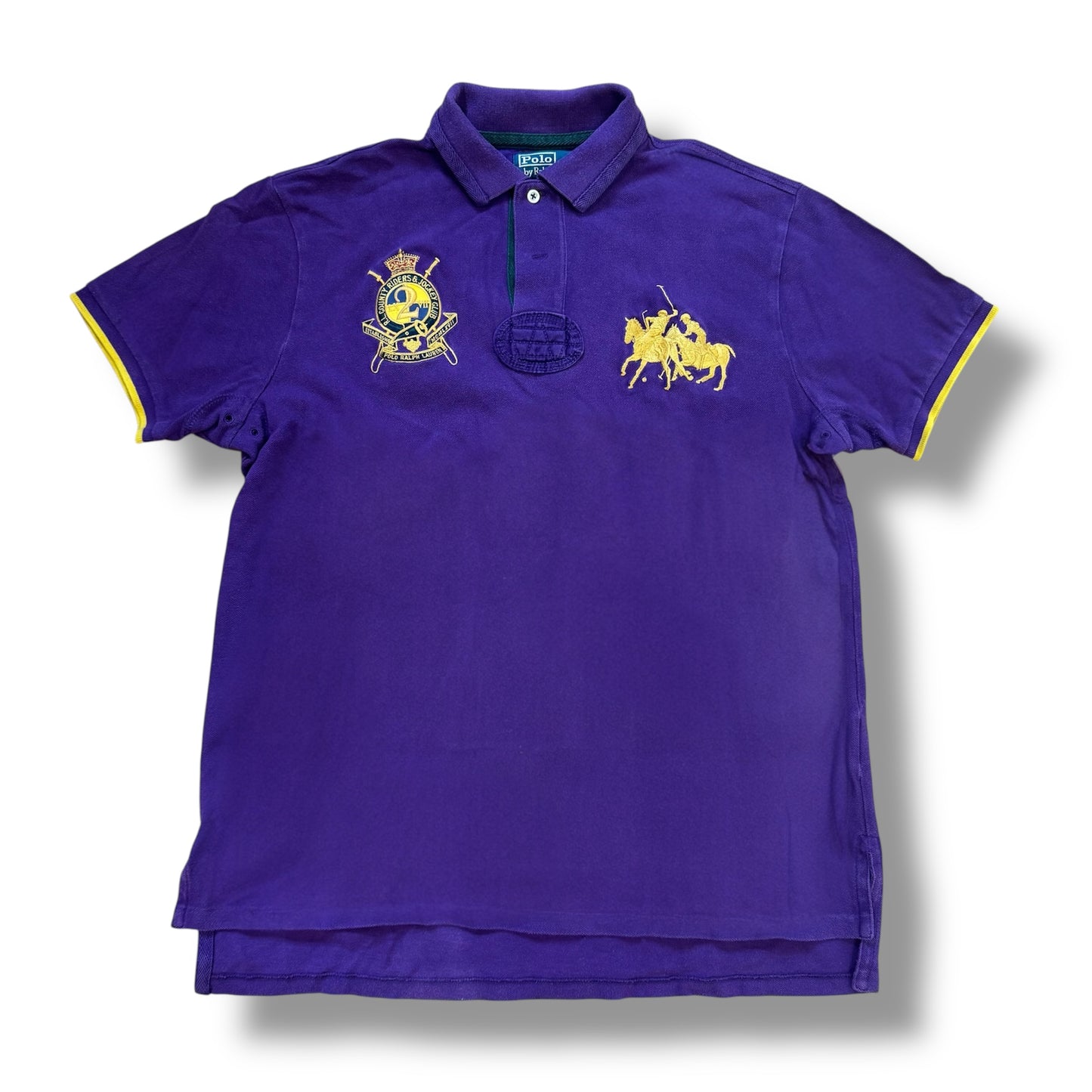 Polo Ralph Lauren vintage purple poloshirt