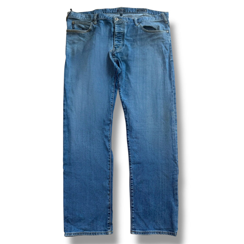 Detailansicht: Sourced limited accessories and clothes Armani Jeans vintage straight leg – Logo, Nähte oder Material