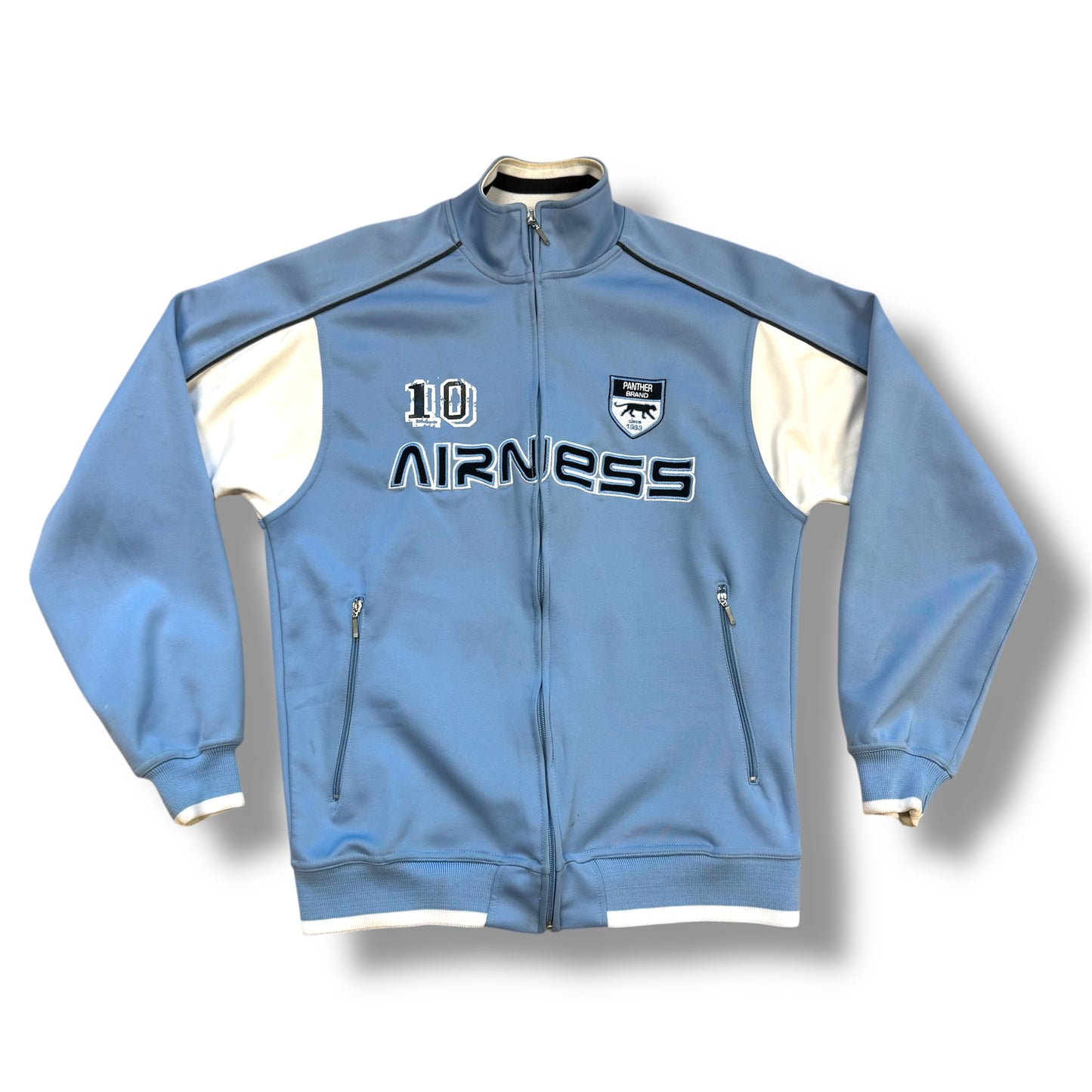 Airness Number 10 streetwear sky blue track jacket