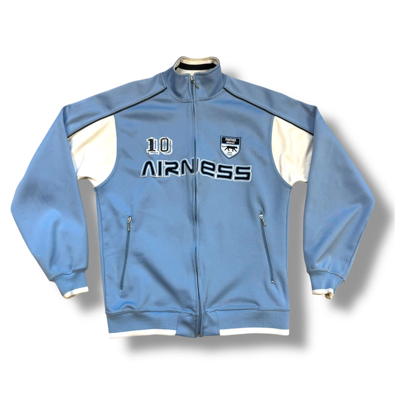 Sourced limited accessories and clothes Airness Number 10 streetwear sky blue track jacket – Secondhand Streetwear