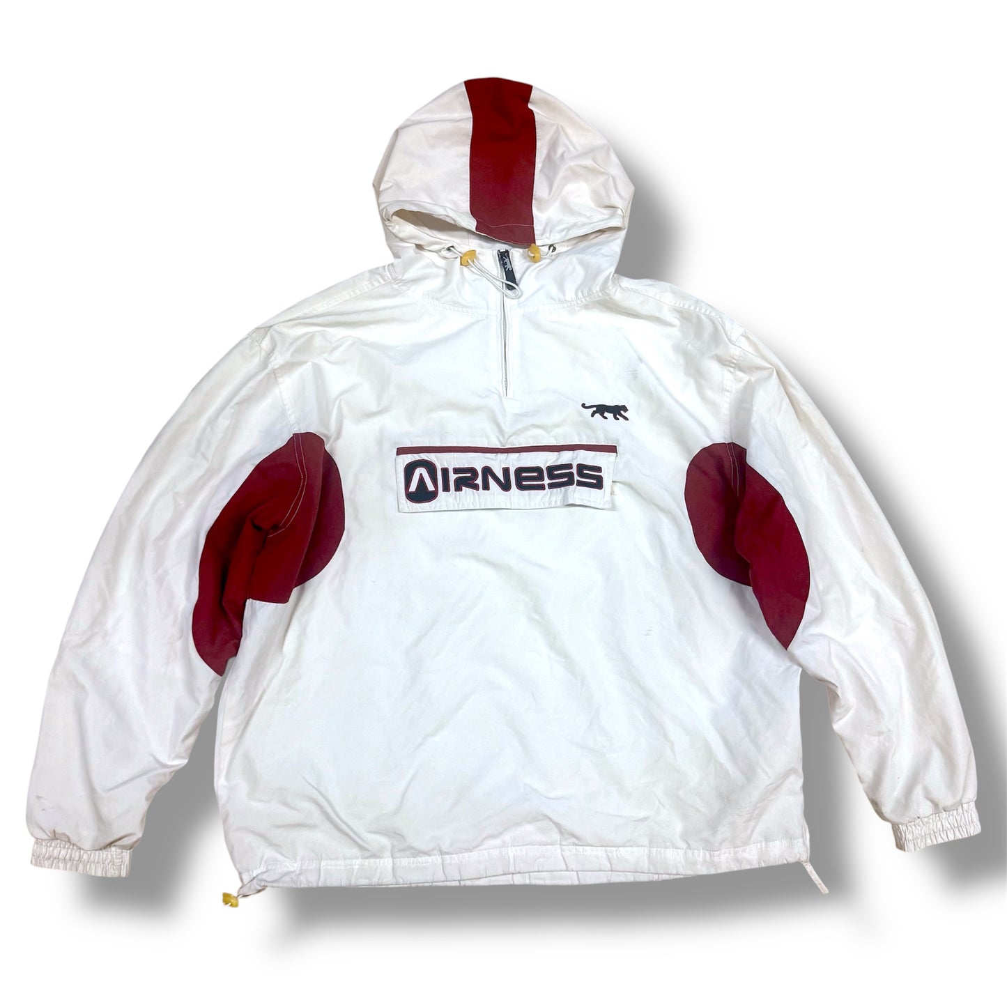 Streetwear style Airness raincoat with a hood