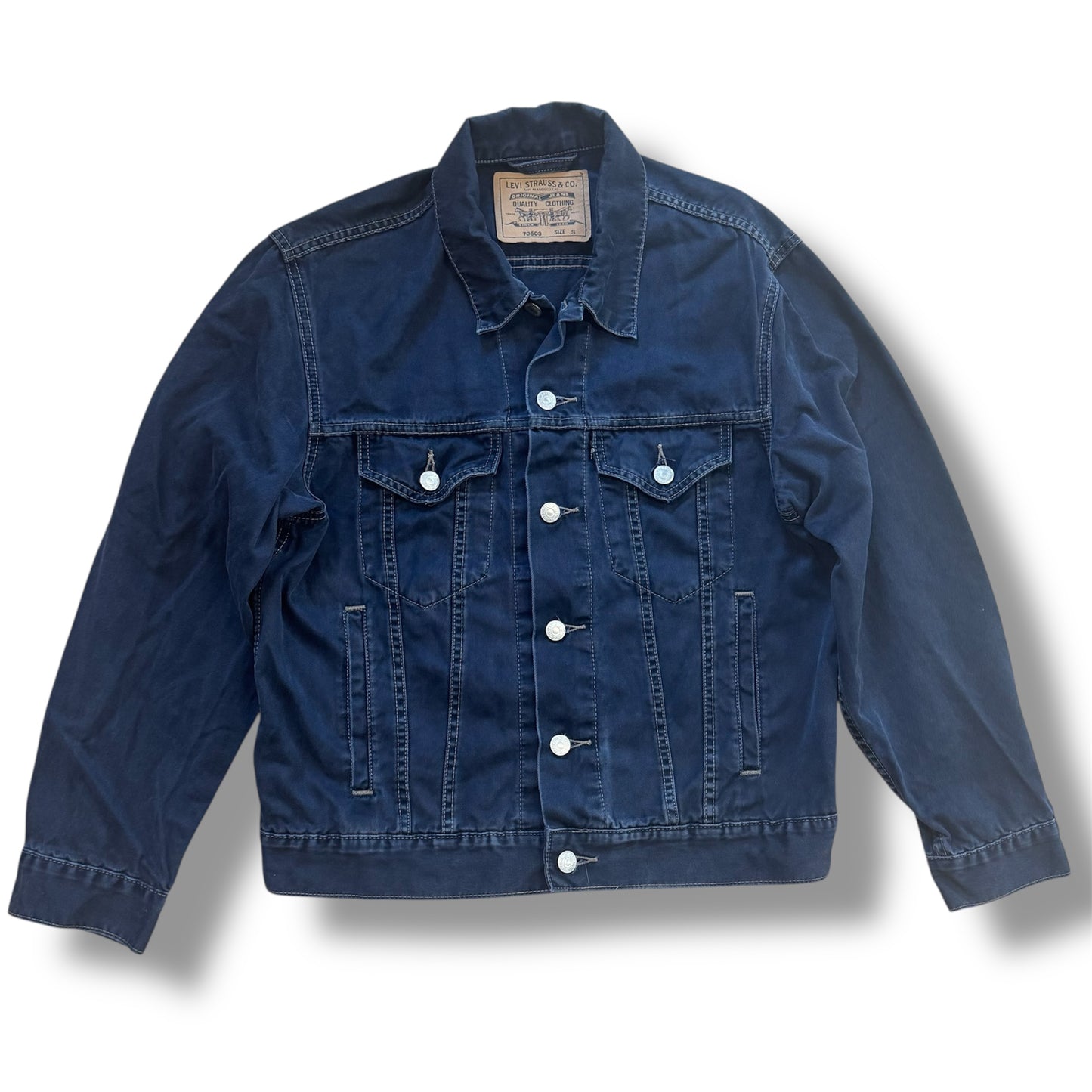 Levi Strauss classic navy blue jacket