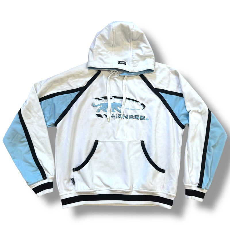 Sourced limited accessories and clothes Streetwear style Airness white hoodie – Secondhand Streetwear