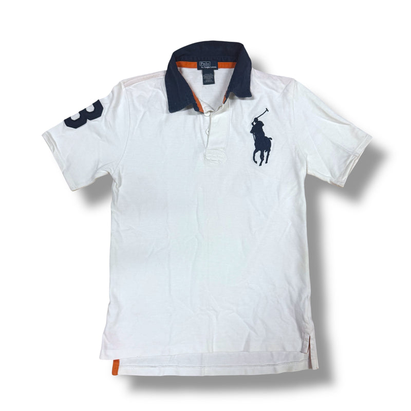 Sourced limited accessories and clothes Ralph Lauren white poloshirt – Secondhand Streetwear