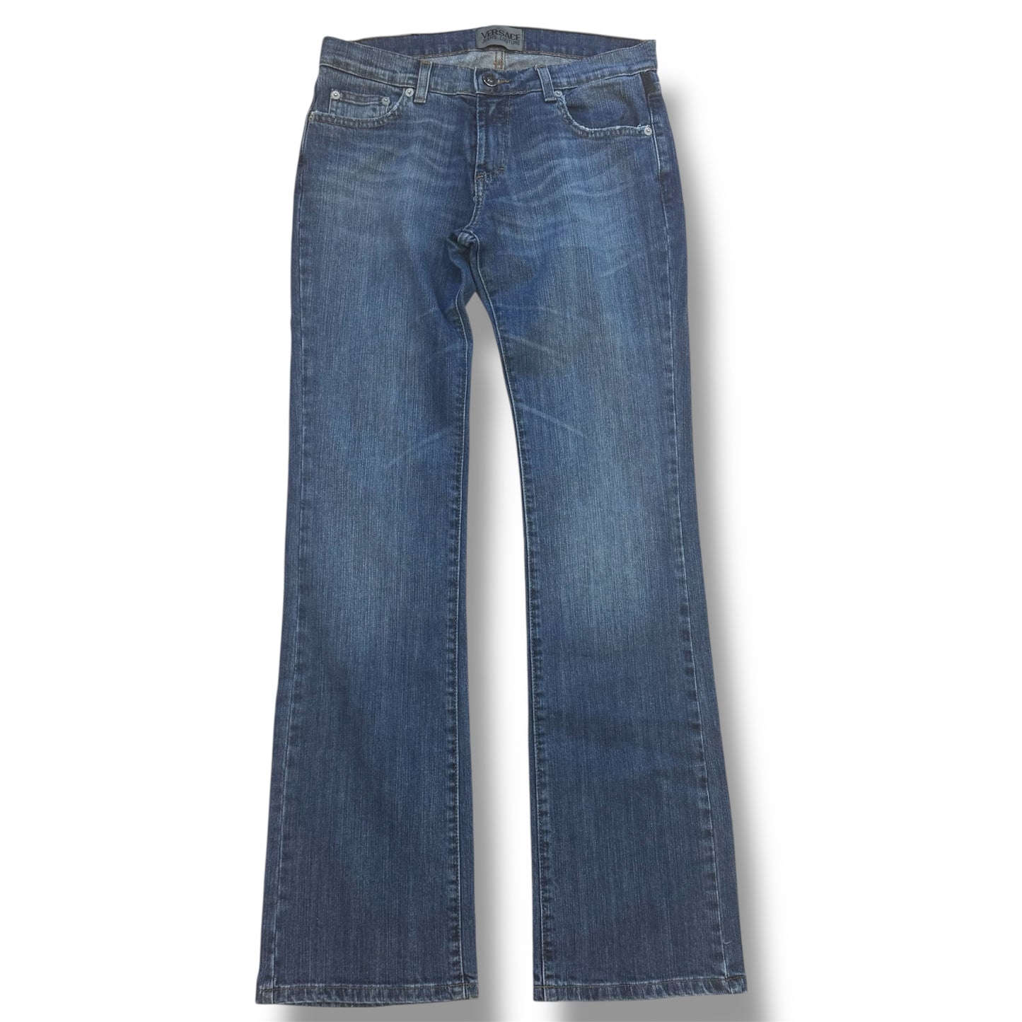 Versace Jeans Couture wide-leg denim