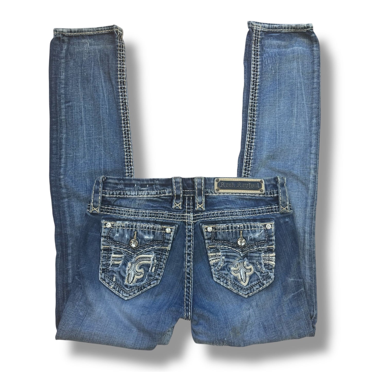 Rock Revival Y2K ripped denim jeans